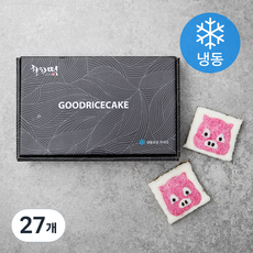 착한떡 돼지띠 꿀백설기(냉동), 90g, 9개입, 3개