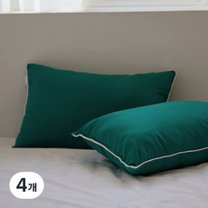 아임리빙 사계절 스윗엣지 통세탁 베개, 딥그린, 4개