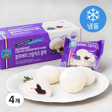 끼리 블루베리 크림치즈 찰떡 (냉동), 60g, 6개입, 4개
