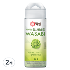 백설 와사비 디핑솔트, 2개, 50g