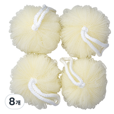 LOUIS BON 豪華淋浴球, 黃色, 8個, 1入