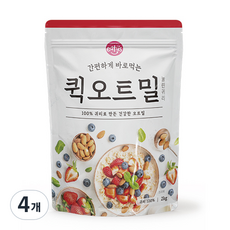 Well E You Eathos 方便即食快熟燕麥片, 2kg, 4個