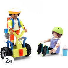 Playmobil 摩比人 入門包 人偶 摩托車與救難人員 71257, 2個