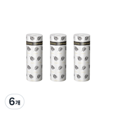 더깔끔 빨아쓰는 부직포 청소 주방 행주 나무 잎 250 x 250 mm, 30매, 6개