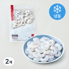 프라이드 생새우살 62~100마리 (냉동), 2개, 900g