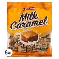 Pietrobon 焦糖風味牛奶糖, 6袋, 480g