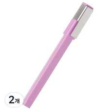 몰스킨 클래식 캡 롤러 펜, 핑크, 2개