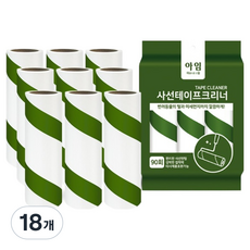 韓國 Aim 斜撕除塵滾筒補充包 90撕, 18個