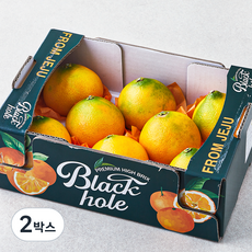 블랙홀 당도선별 11brix 황금향, 1.5kg(소과), 2박스