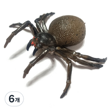 大蜘蛛公仔, 6個