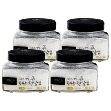 優質罐裝海鹽 細粒款, 180g, 4罐