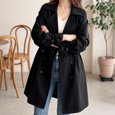 루나걸 여성용 투디오 트렌치 코트