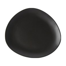 Erato 鵝卵石盤, 黑色, 1個
