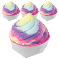 러쉬 배쓰 밤 입욕제 유니콘 푸프, 170g, 4개