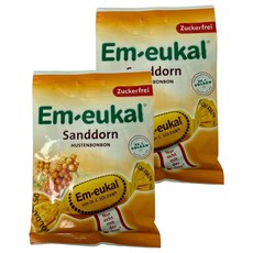 DR.C.SOLDAN 潤喉糖 沙棘果糖 無糖, 2個, 75g