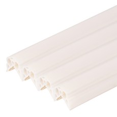 aguard 蜂巢氣墊PVC防撞護角, 4個, 白色