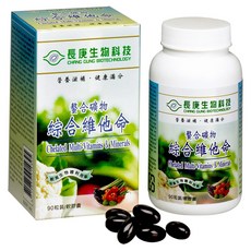 長庚生物科技 螯合礦物綜合維他命軟膠囊 營養補給 健康滿分, 90顆, 700mg, 1瓶