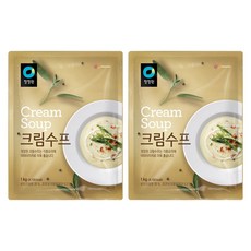 清淨園 即食沖泡韓國米奶油濃湯, 1kg, 2包