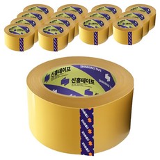 신흥테이프 경포장 박스테이프 황색 57mic 40m, 15개