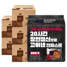 더미식 장인라면 얼큰한맛 116g, 160개