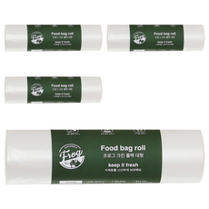 프로그 크린 롤백 대형 30cm x 40cm, 대(L), 500개입, 4개