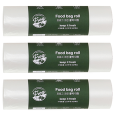 프로그 크린 롤백 대형 30cm x 40cm, 대(L), 500개입, 3개