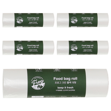 프로그 크린 롤백 대형 30cm x 40cm, 대(L), 500개입, 5개