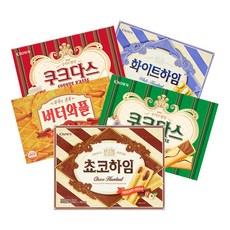 크라운 사무실 간식 모음 5종, 1세트, 237g