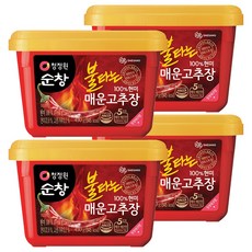 清淨園 糙米韓式辣椒醬 辣味版, 450g, 4個