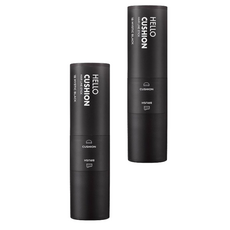 미쟝센 헬로쿠션 헤어라인 스틱, 2개, 1B미스틱블랙