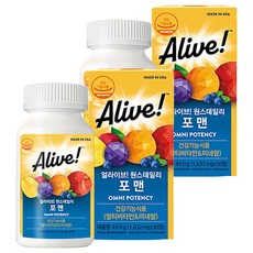Nature's Way 然萃維 Alive男士每日一粒綜合維生素錠, 30顆, 2罐