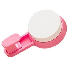 메이토쿠 흡착식수납고리, 핑크, 1개