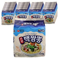 농심 사천백짬뽕 94g, 160개