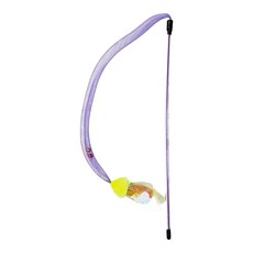 AmyCarol 彈力網系列逗貓棒, 顏色隨機, 1個