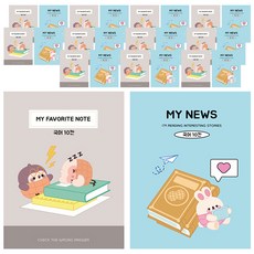 DADA Sosofun 小學國語10格筆記本, 24個, 隨機出貨