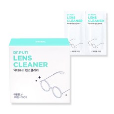 닥터퓨리 렌즈클리너 레몬향 100매, 1세트