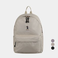 SHOOPEN 男女通用 休閒熊基本款圓形後背包