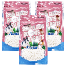 Armonto 阿曼特 鼠兔零食系列 鼠專用原味迷你棉花糖, 50g, 3包