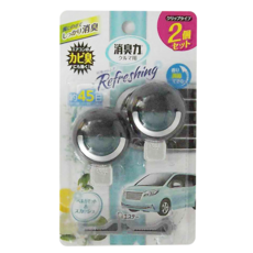 ST 雞仔牌 消臭力 夾式香氛消臭劑 汽車用, 佛手柑香, 1組