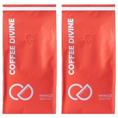 COFFEE DIVINE 低咖啡因巴西喜拉朵NY2/3研磨咖啡, 500g, 濃縮咖啡機, 2包