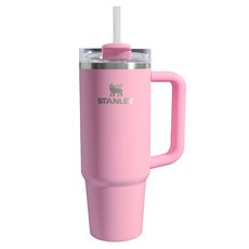 STANLEY 台灣公司貨 冒險系列 吸管隨手杯2.0, 880ml, 粉彩粉, 1個