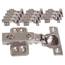 Choice Hardware 90度浴室迷你鉸鏈, 12個