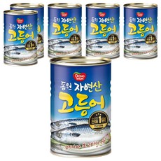 동원 고등어 통조림, 300g, 6개