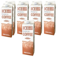 HAMAYA Café 21 黑咖啡 無糖, 6個, 1L