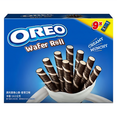 OREO 奧利奧 捲心酥 香草口味, 162g, 12盒