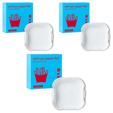 家家戶戶 氣炸鍋專用紙膜 方形盤狀 2L, 90入, 3個