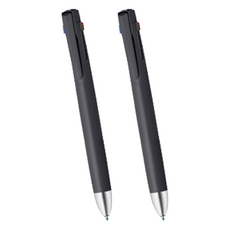 ZEBRA bLen 4+S 多功能筆 0.5mm, 黑色, 2個