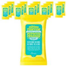 아리얼 스트레스릴리빙 퓨어풀 클렌징티슈, 15매입, 15개