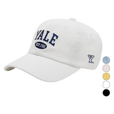 YALE KIDS 兒童拱形Logo素色棉質棒球帽 YJASBCD13076