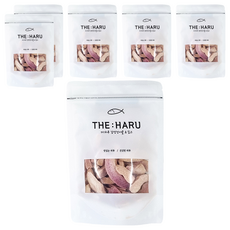 THEHARU 香甜粉色蜜桃脆片, 6包, 50g